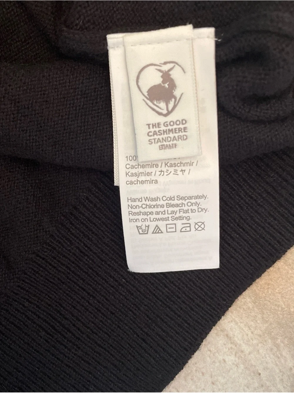 NWT J. CREW Cashmere Crewneck Sweater Black Men’s Size XL-T $158 Preppy